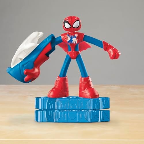 Vue 6 de Playdoh Marvel Spiderman Coffret