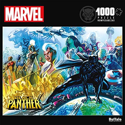 Vue 2 de Buffalo Games Marvel Black