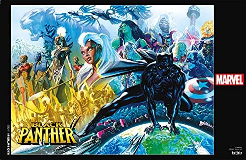 Vue 5 de Buffalo Games Marvel Black