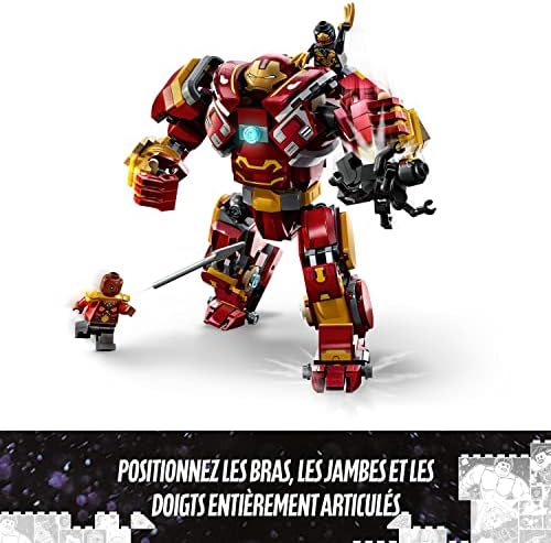 Vue 4 de Lego Marvel Hulkbuster La