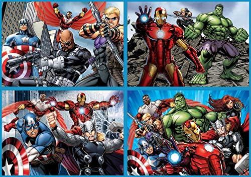 Vue 3 de Educa Avengers Puzzles Progressifs