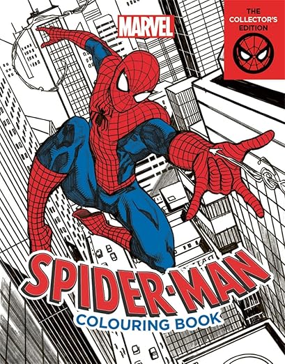 Marvel Spiderman Colouring Book