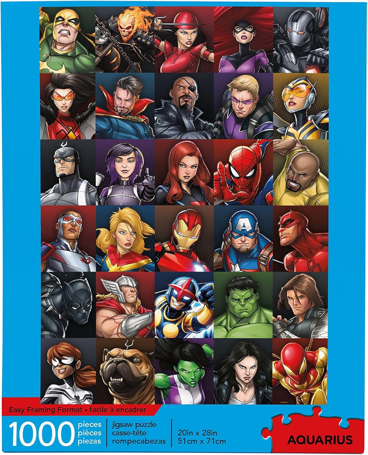 Marvel Heroes Collage Piece