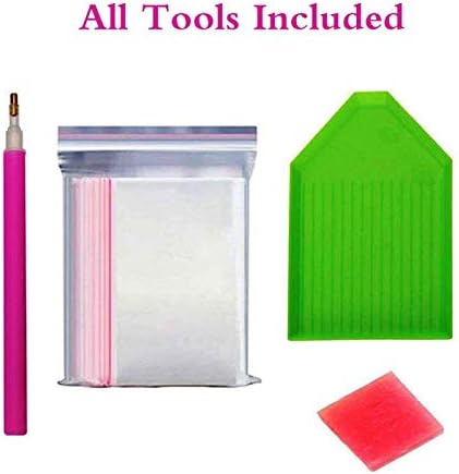 Vue 4 de Kit De Broderie Diamant