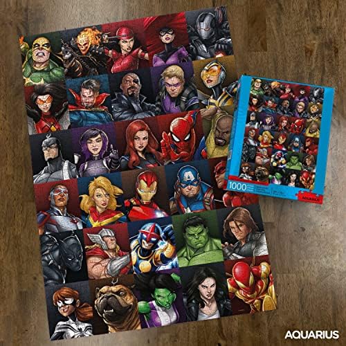 Vue 3 de Marvel Heroes Collage Piece
