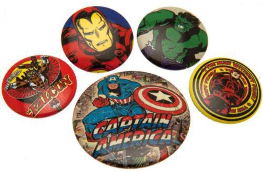 Marvel Comics Badge Set