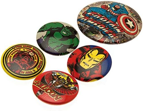 Vue 2 de Marvel Comics Badge Set