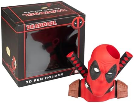 Vue 2 de Deadpool Pot Crayons