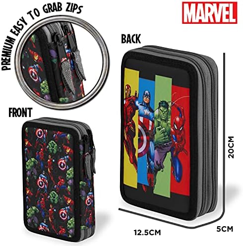 Vue 6 de Marvel Spiderman Trousse Scolaire