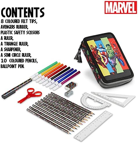 Vue 7 de Marvel Spiderman Trousse Scolaire