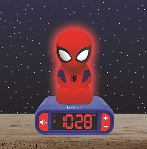 Vue 2 de Lexibook Spiderman Reveil Veilleuse