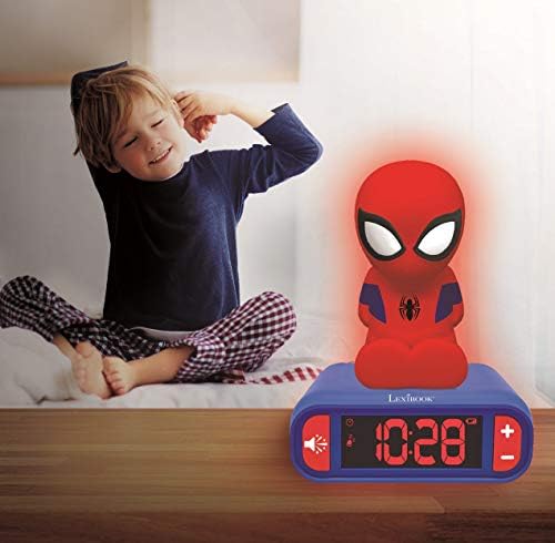 Vue 6 de Lexibook Spiderman Reveil Veilleuse