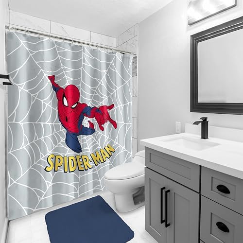 Vue 4 de Rideau De Douche Marvel