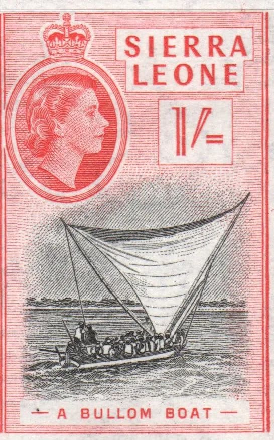 A Bullom boat, one shilling