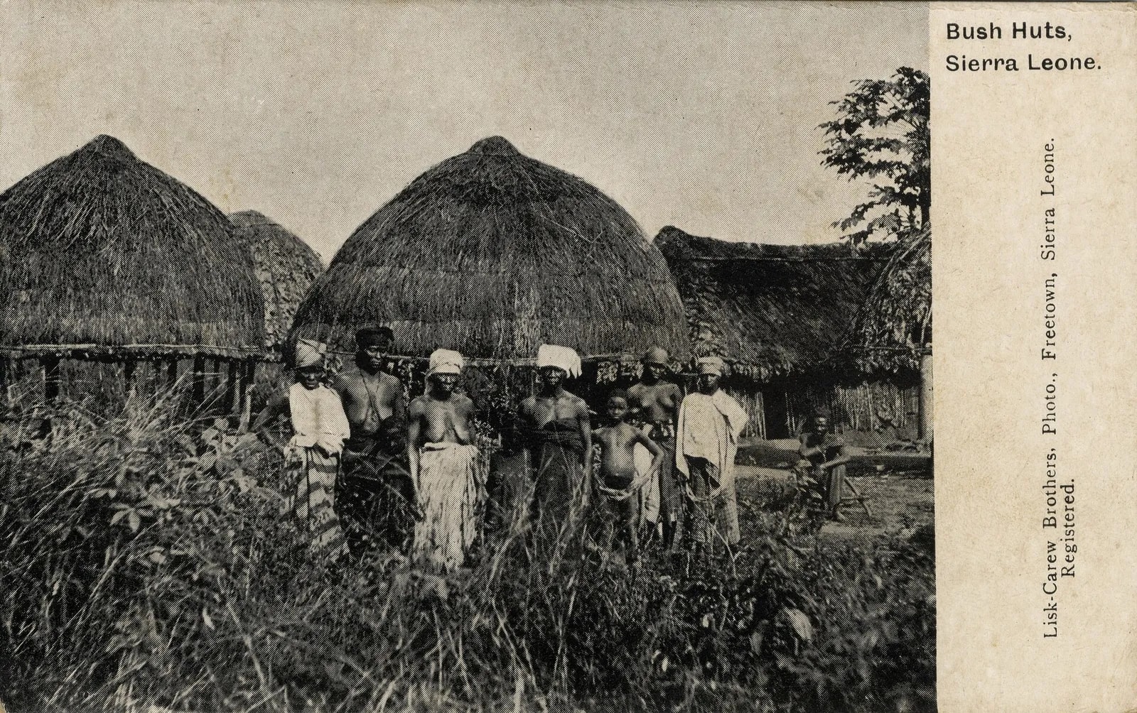 Bush Huts, Sierra Leone