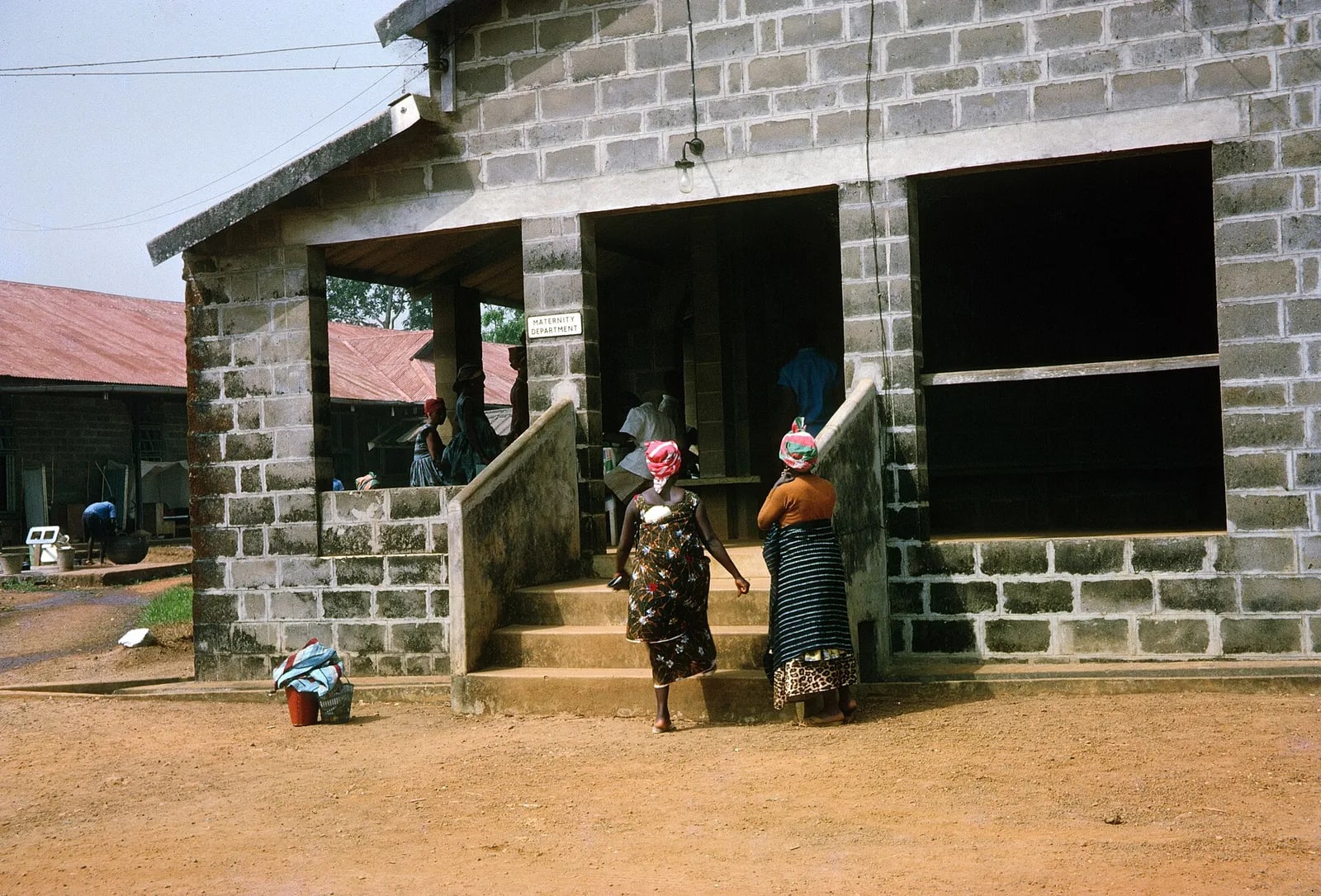 Maternity Ward, Nixon Memorial Hospital, Segbwema, Sierra Leone, Feb 1962