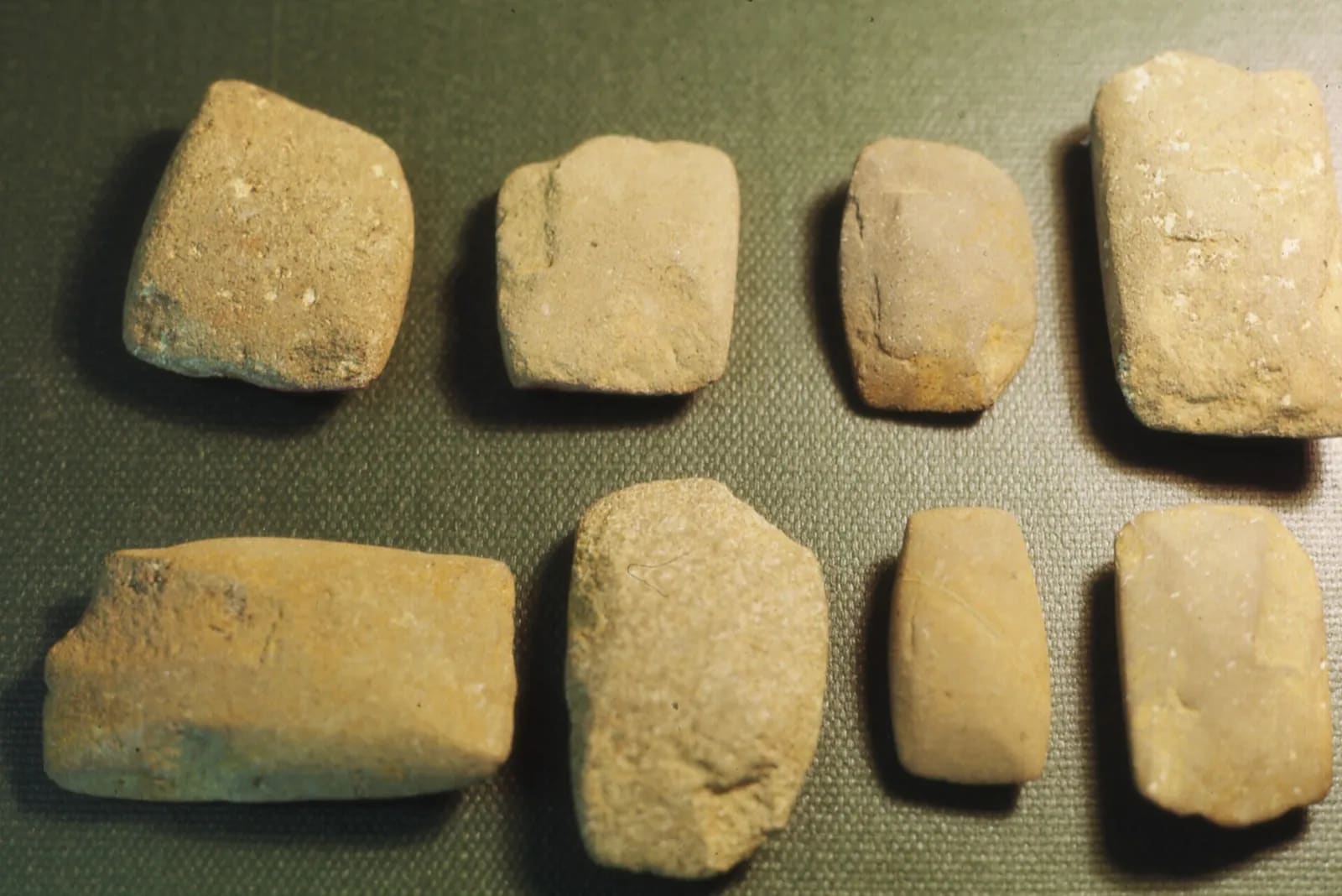 Prehistoric dolerite celts from archaeological excavations at Kamabai Rock Shelter, Sierra Leone (West Africa) (1569758685)