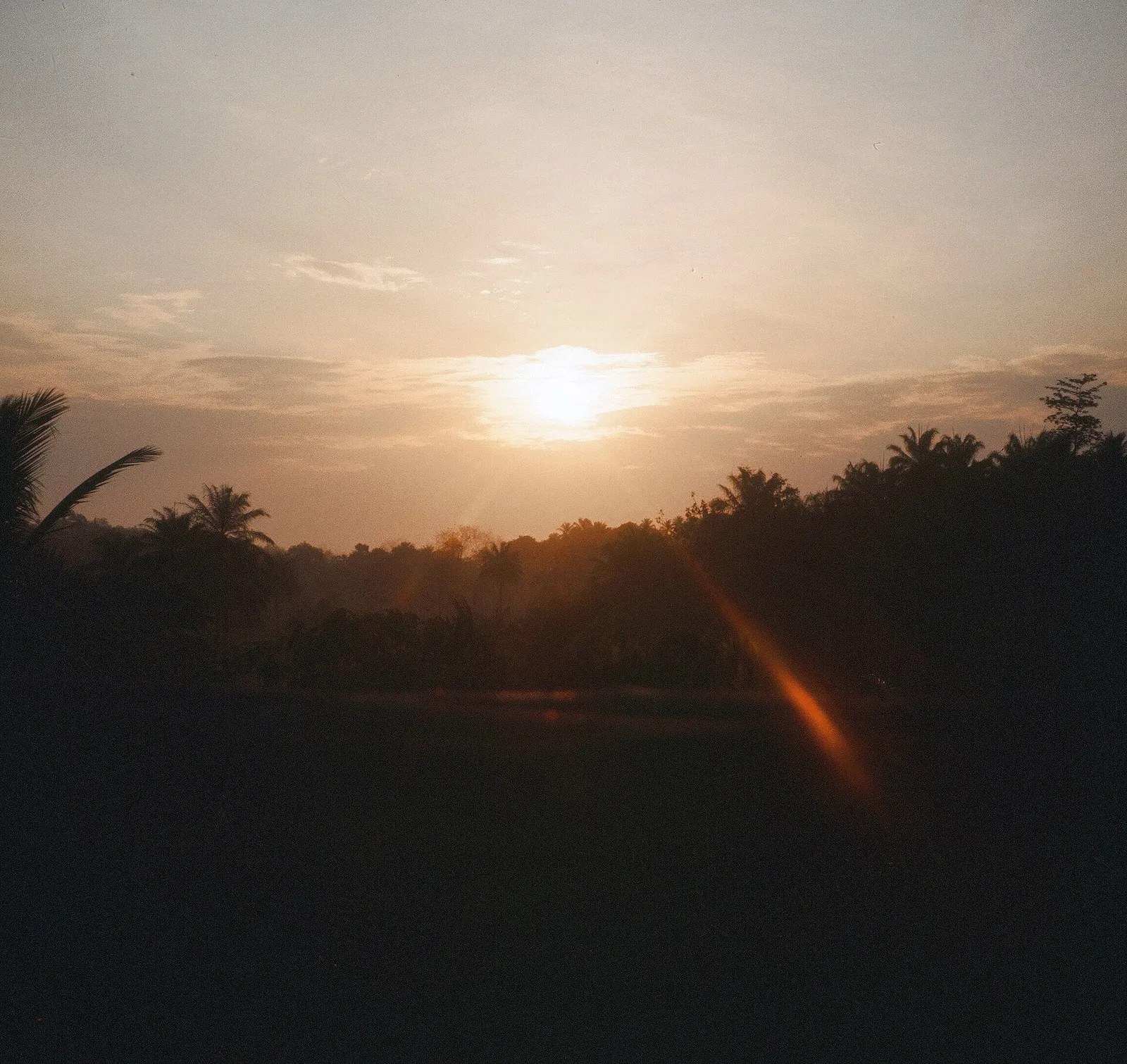 Sierra Leone 1970 - sunset