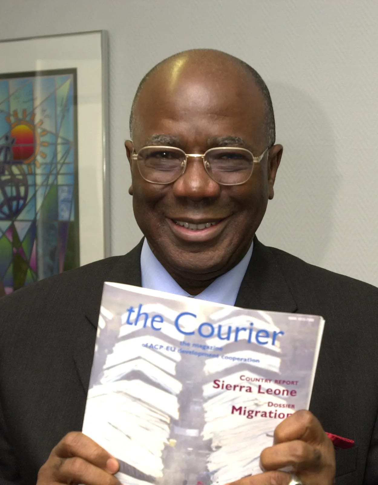 Visit of Ahmad Tejan Kabbah, President of Sierra Leone, to the EC (P-008393 00-2)