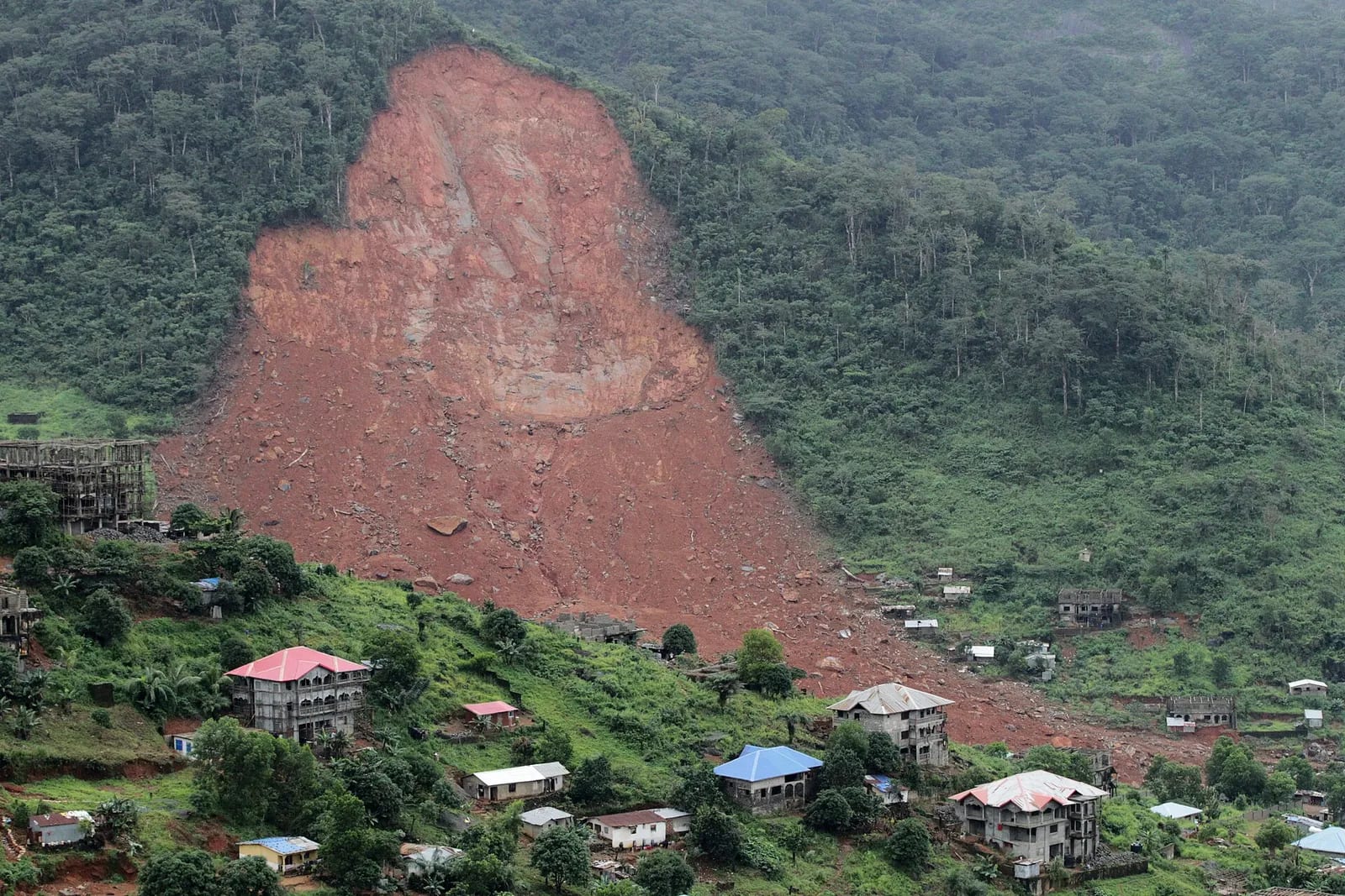 Landslide SierraLeone August2017