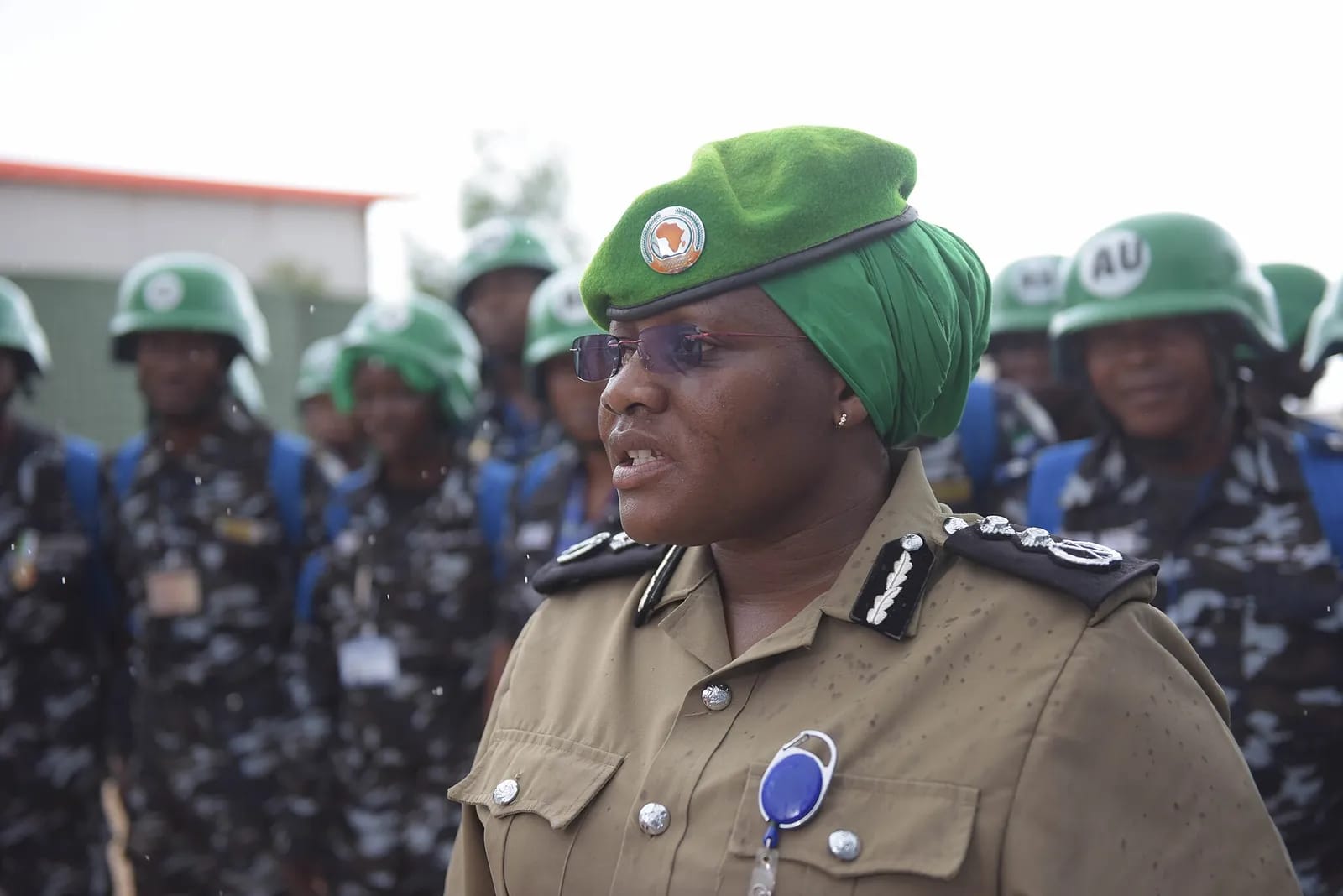2018 04 17 Sierra Leonean FPU Arrive Somalia-8