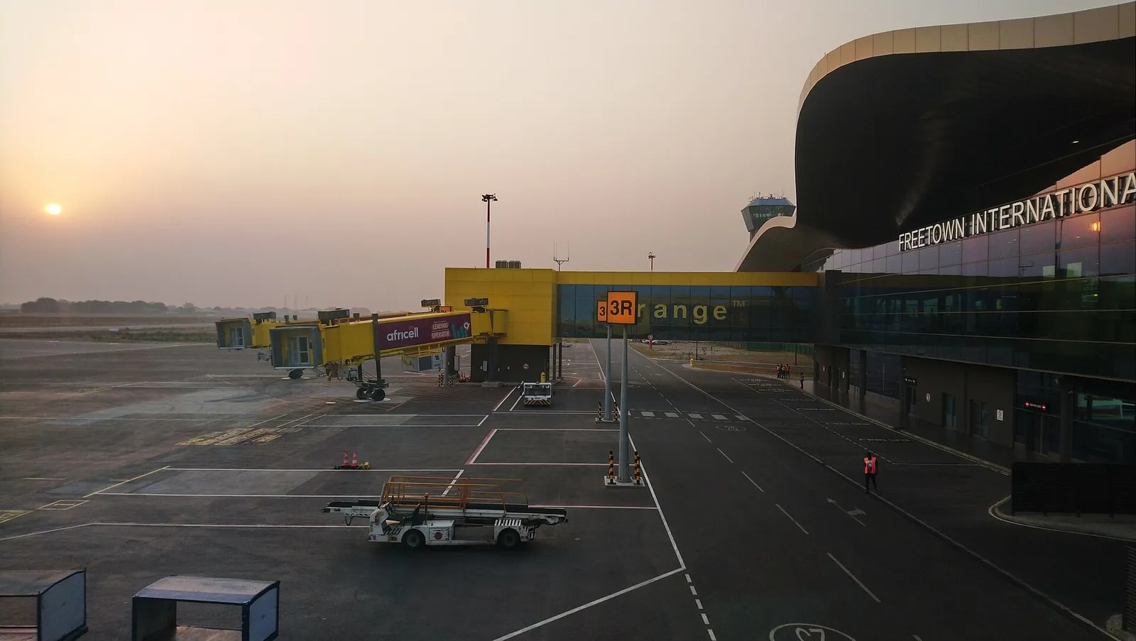 New Freetown International Airport airside