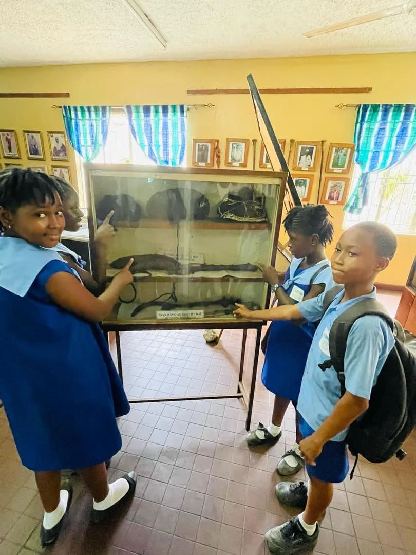 Artifacts of Bai Bureh at the Sierra Leone National Museum