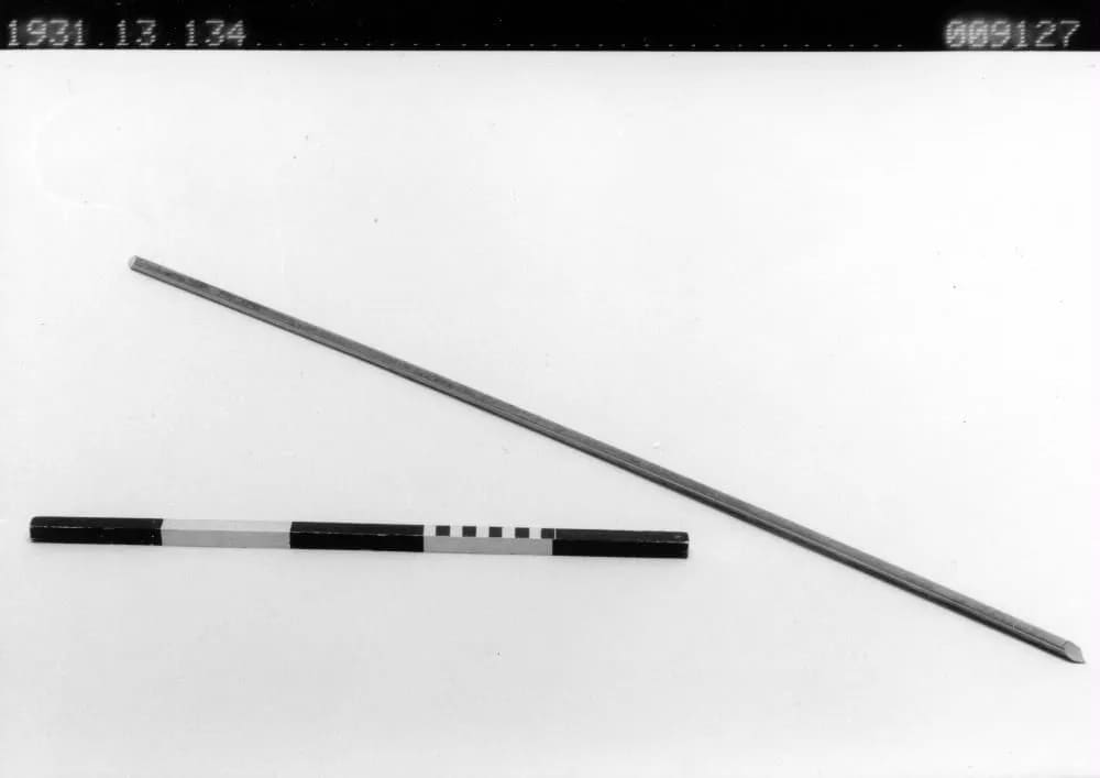 Plaited strip, perhaps for mats, Mende