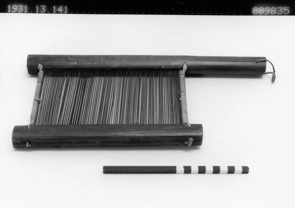 Weaver's reed of wood
