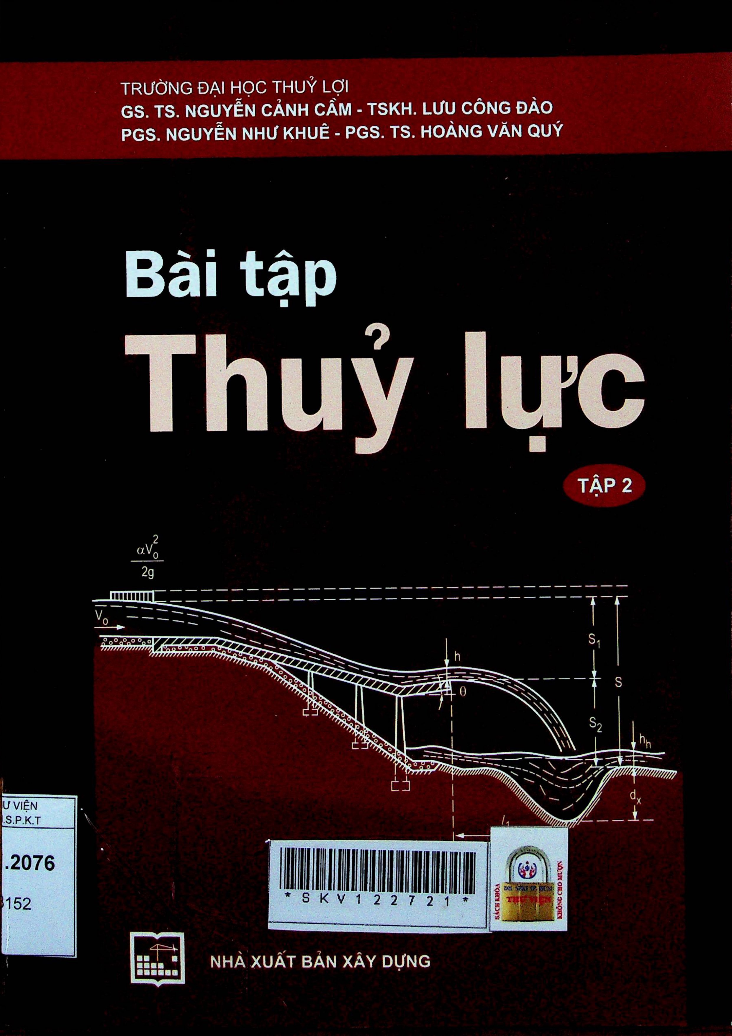 Bài tập thủy lực tập 2