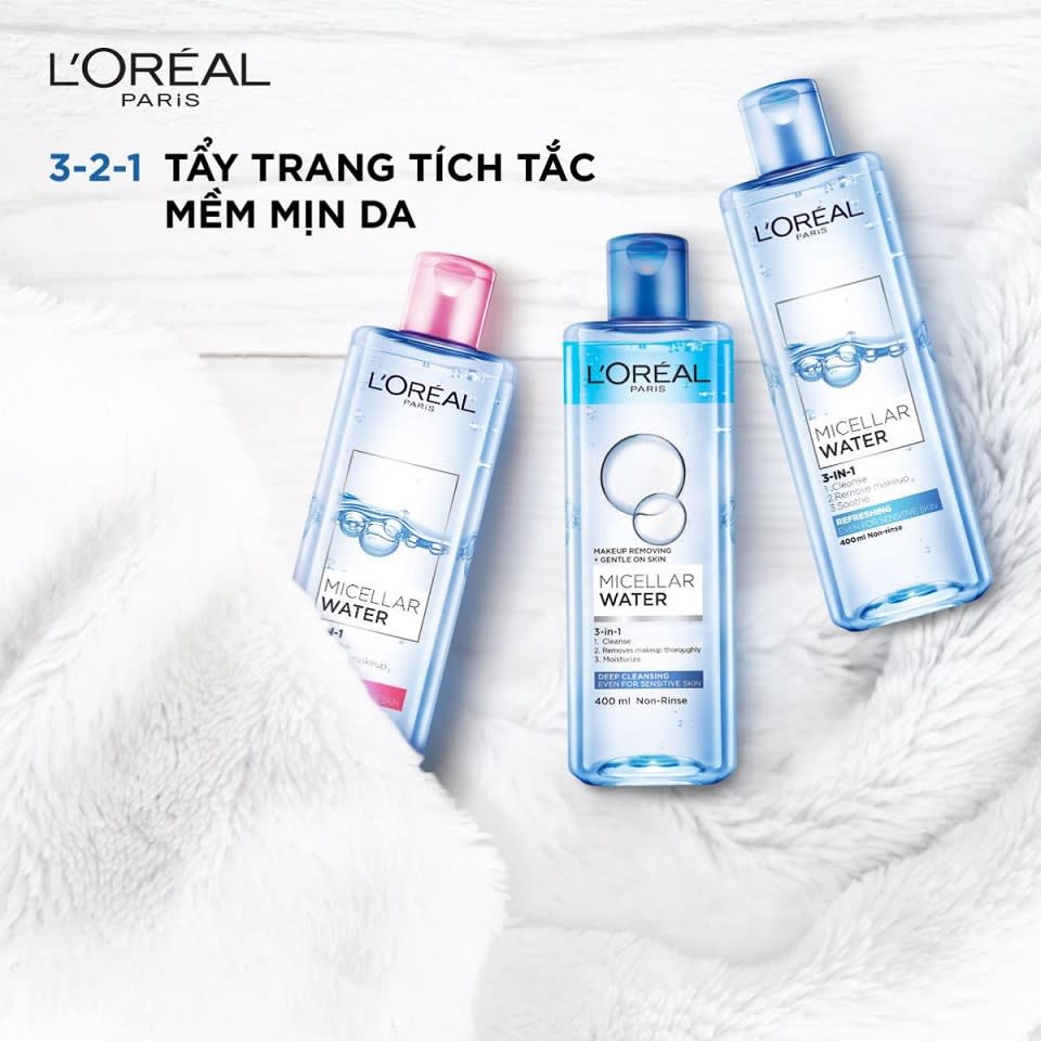 Nước tẩy trang l'Oreal Paris có tốt không? Vì sao được nhiều người tin dùng?