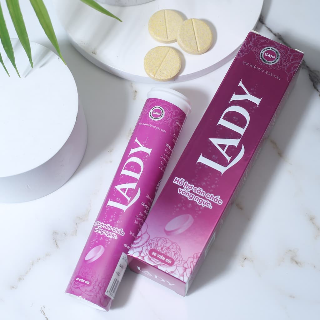 Viên sủi Lady tăng vòng 1 sử dụng bao lâu thì hiệu quả?