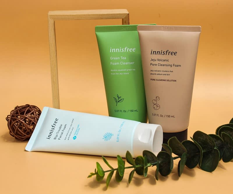 Sữa rửa mặt Innisfree có tốt không? Cách săn voucher giảm giá khi mua trên Shopee