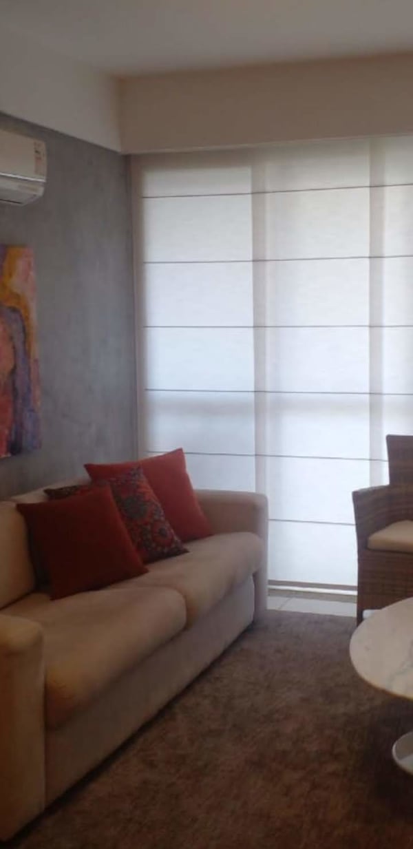 Painel Romano Translúcidas — Artenova Cortinas e Persianas, Olinda e Recife