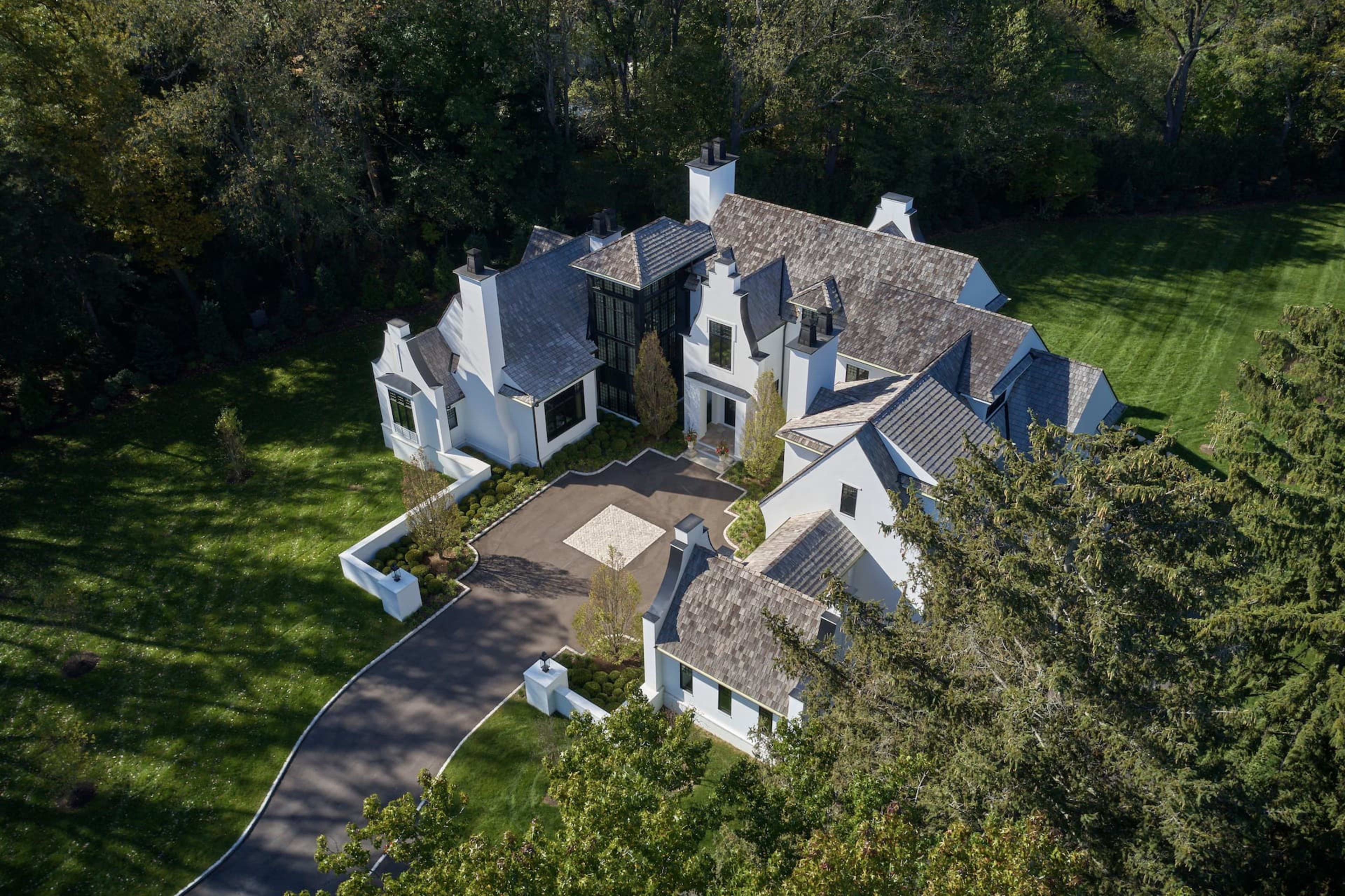 Cape Dutch Aerial View