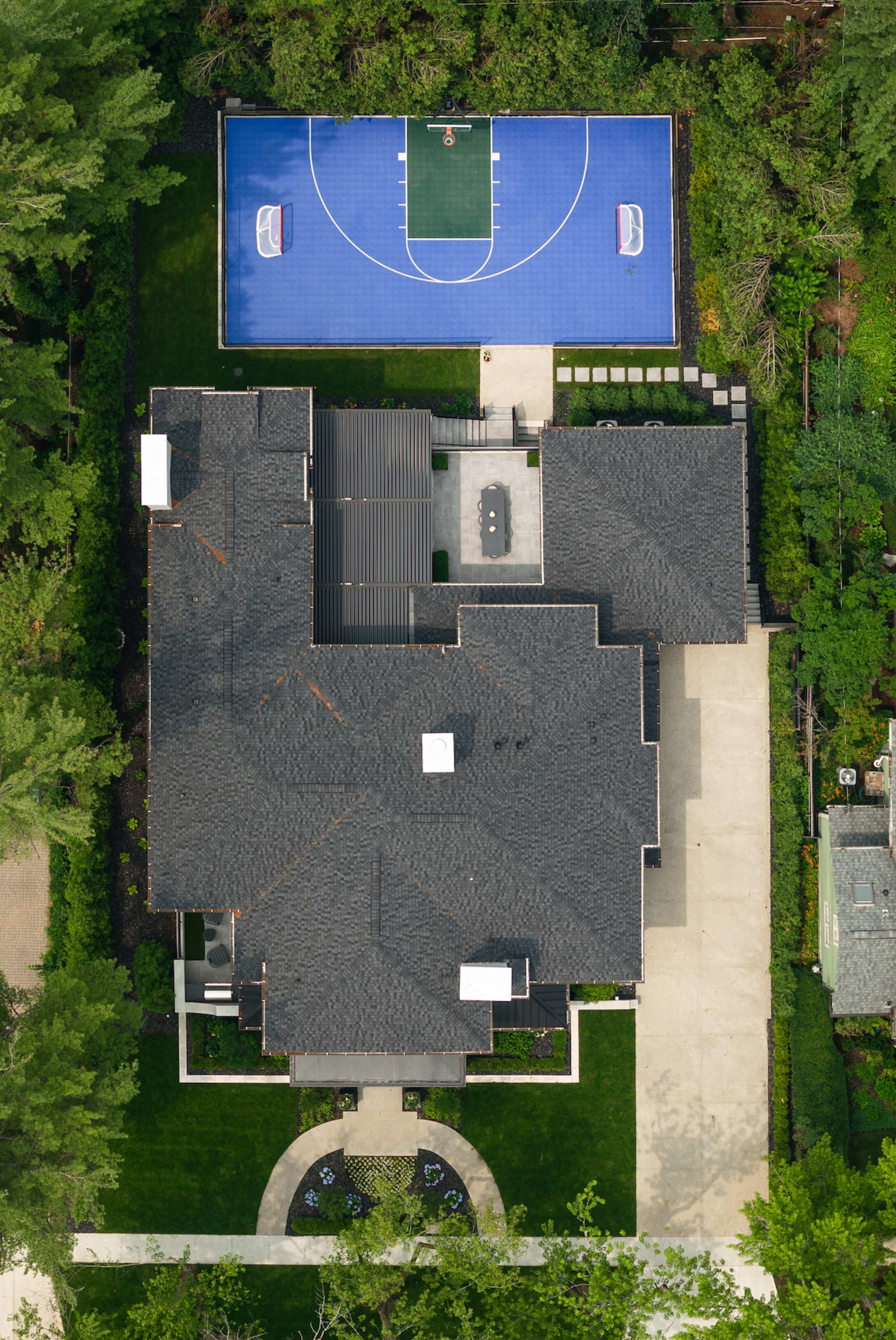 Lake View Aerial View