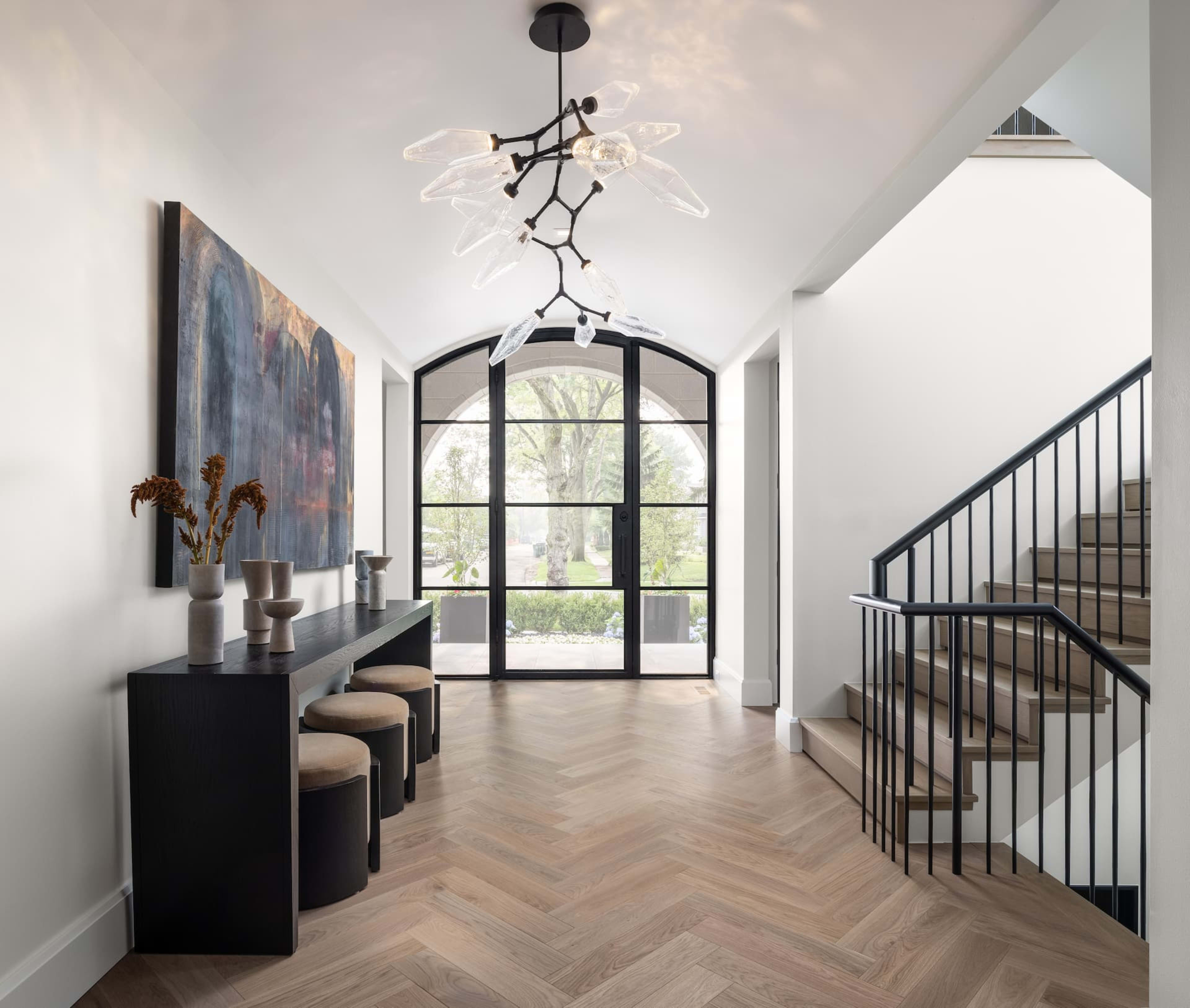 Lake View Entry Door