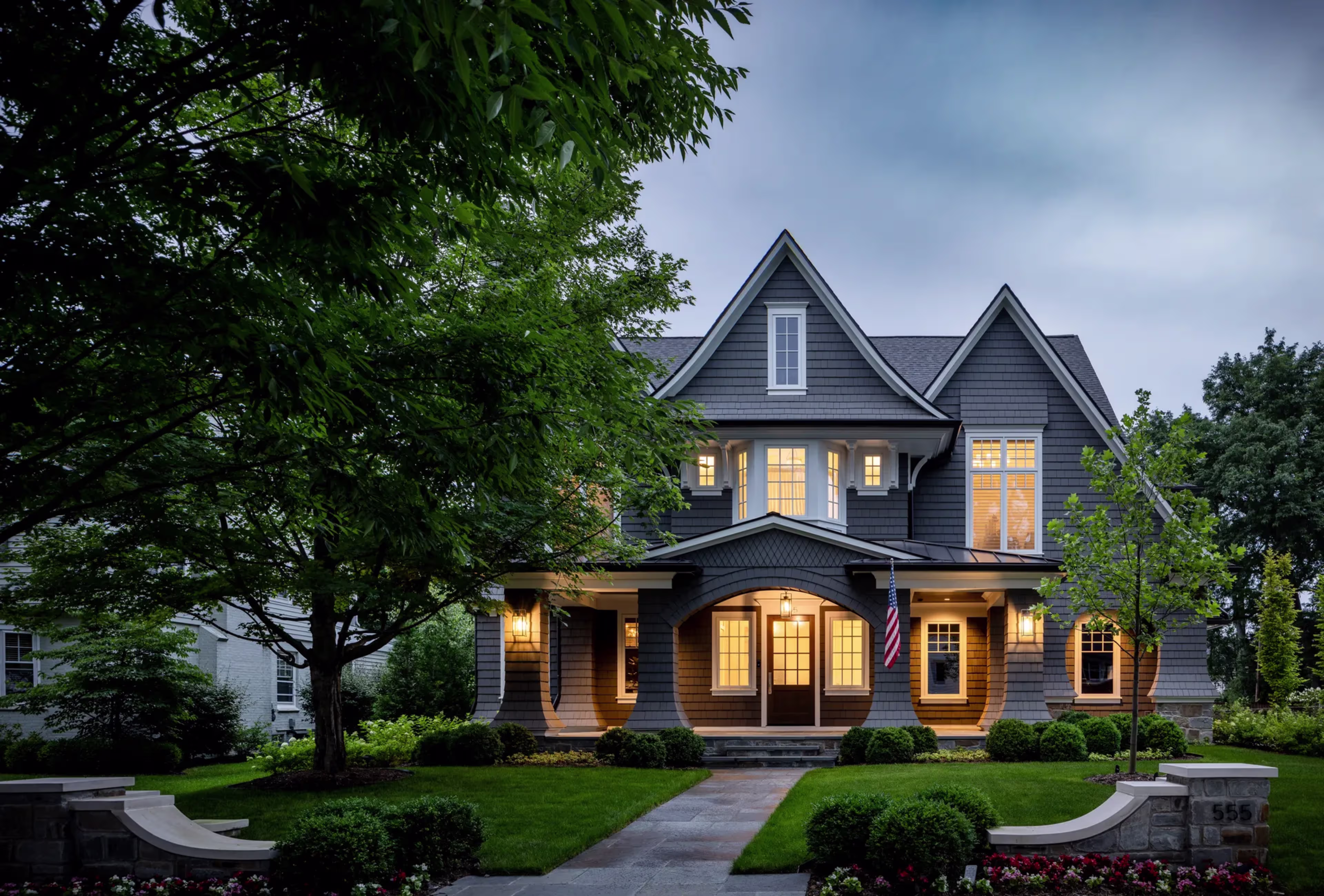 Gray Walls front view