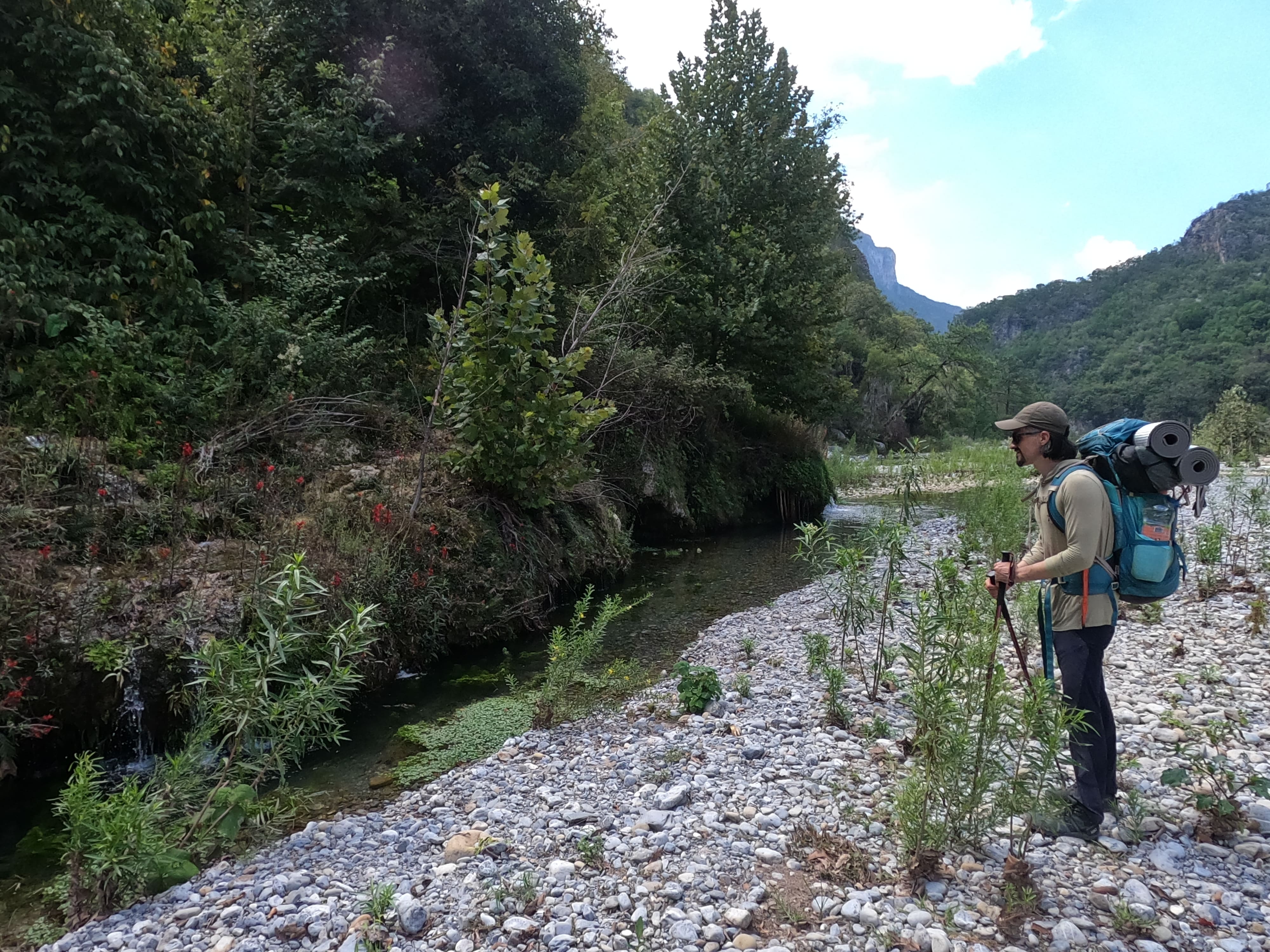 Excited to see some water