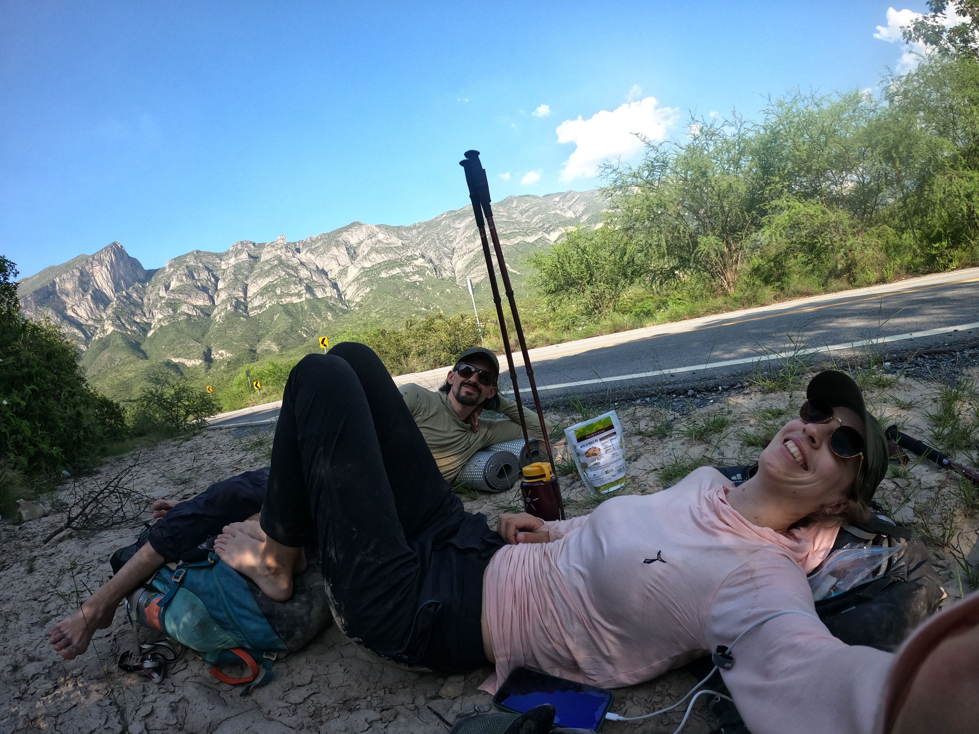 Happy after finishing the trek