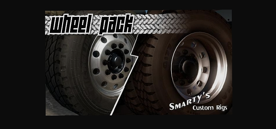 МОД Smarty's Wheel Pack v1.10 ДЛЯ EURO TRUCK SIMULATOR 2