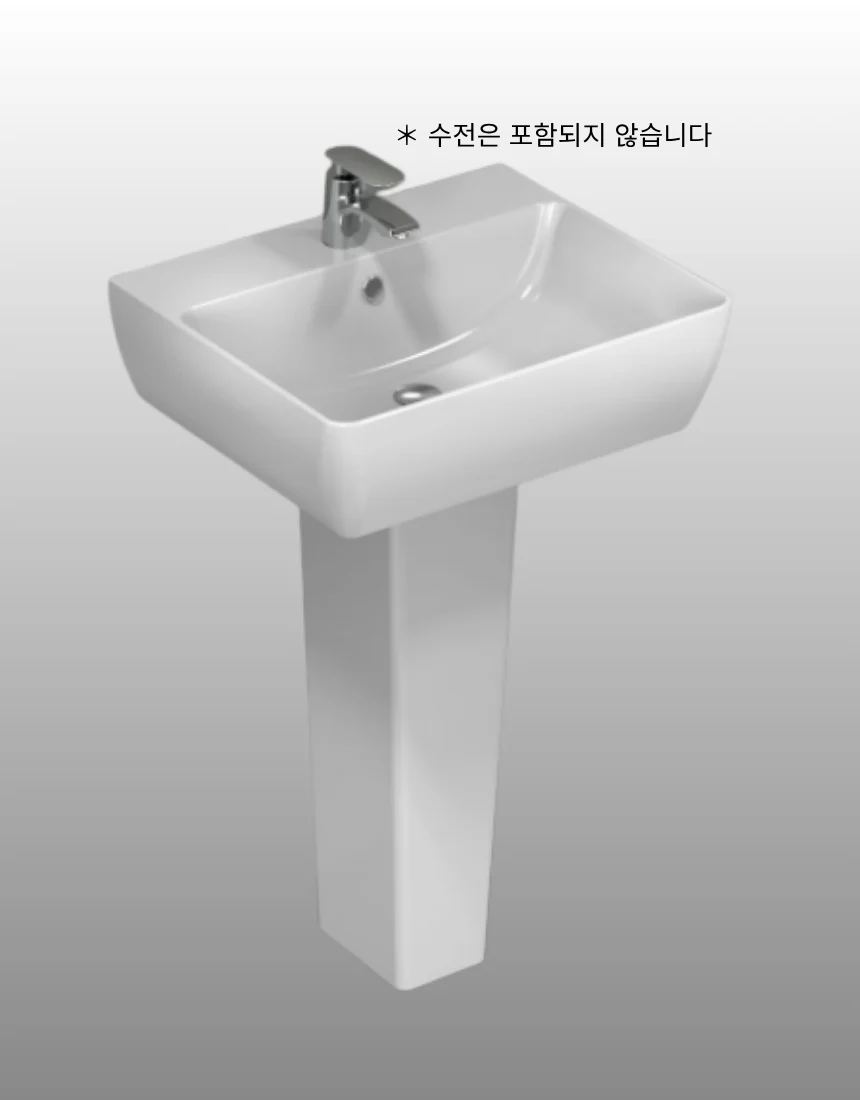 VIGO 사각 긴다리 세면기 130 상세 이미지 1