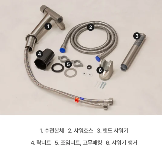 베르사츠 무광 원홀 샤워겸용 수전 4204 상세 이미지 5