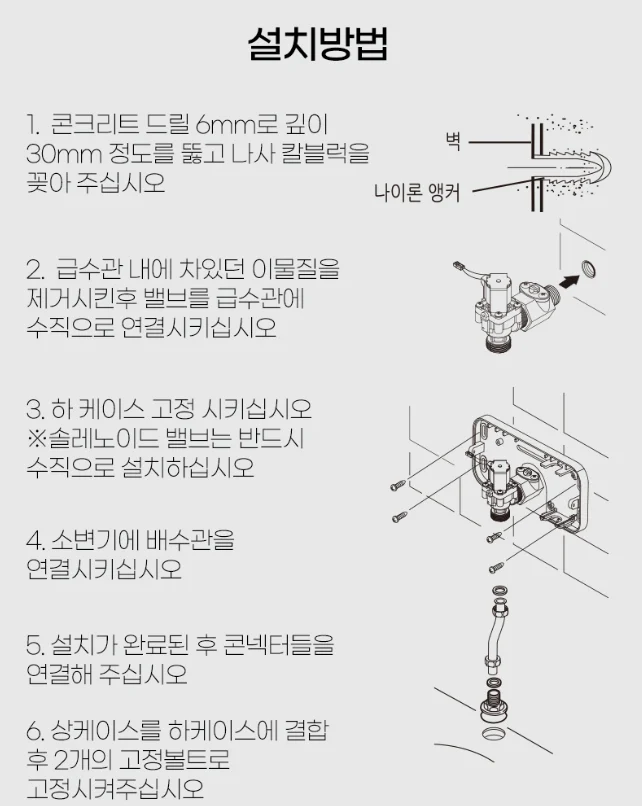 자바 소변 감지기 건전지식 자동 소변기 센서  500B 상세 이미지 4