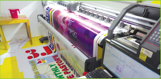 Tarpaulin Printing & Digital Sticker Image