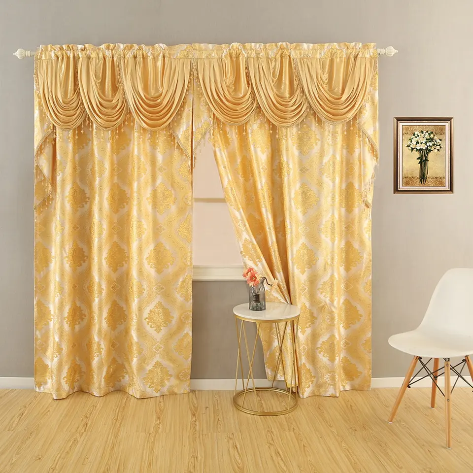 Curtain With Valance Set