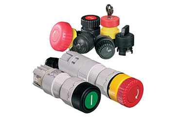 Pulsadores de mando, serie 8003