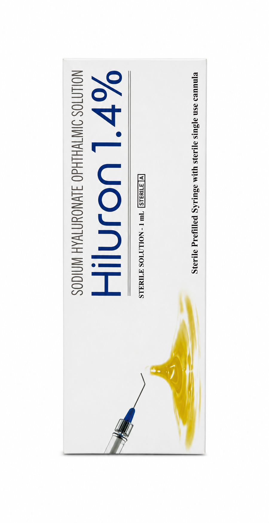 Drap Approved - 1ml Eye Gel HiLuron 1.4% Sodium Hyaluronate Ophthalmic Solution