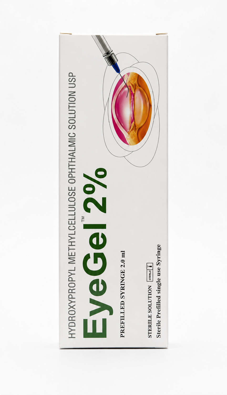 Drap Approved - 2ml Eye Gel, 2% Hydroxypropyl Methylcellulose Ophthalmic Solution USP