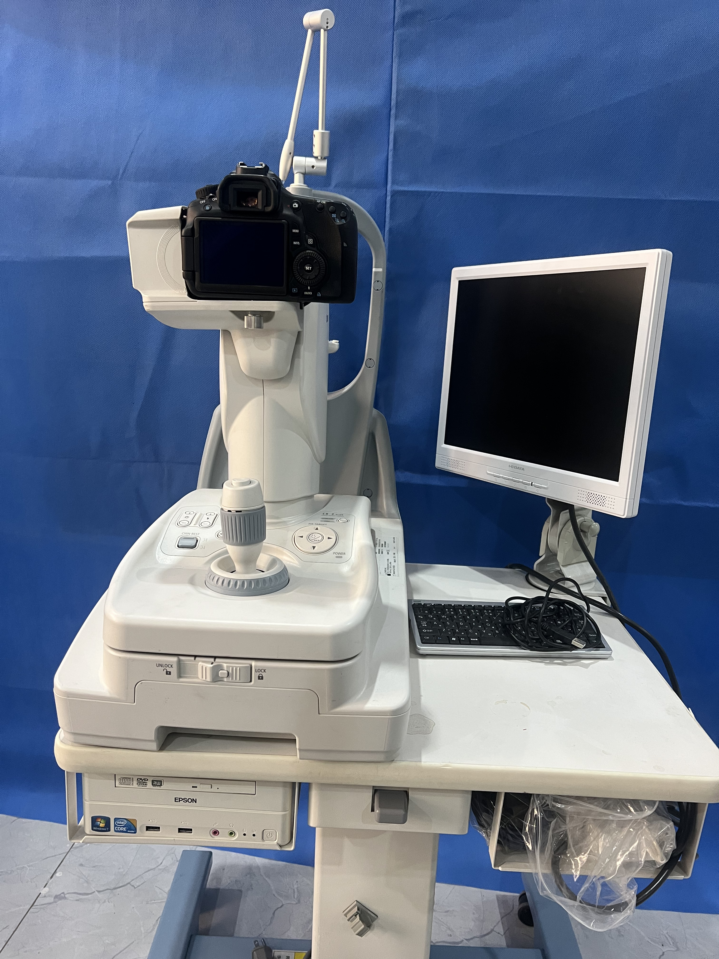 Canon CR-2 Plus Digital Non-Mydriatic Retinal Camera with FAF